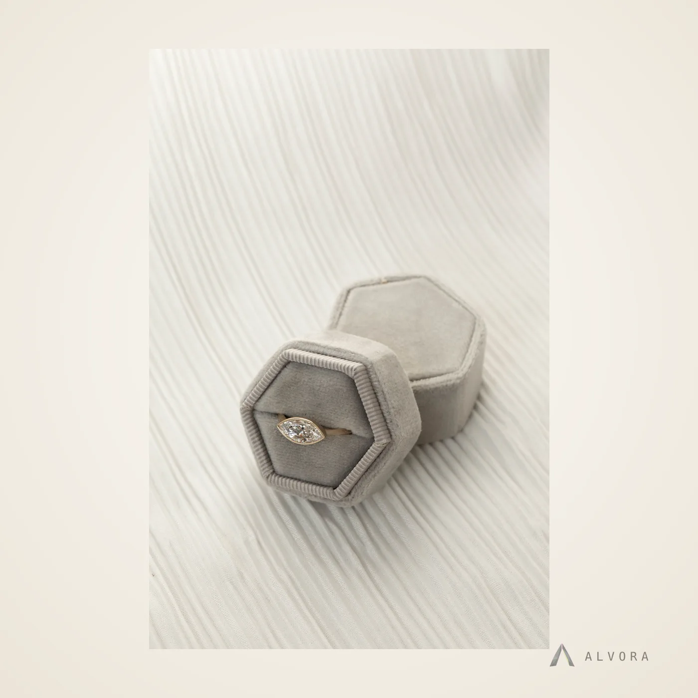 Oriane Marquise East-West, marquise east-west lab-grown diamond engagement ring
