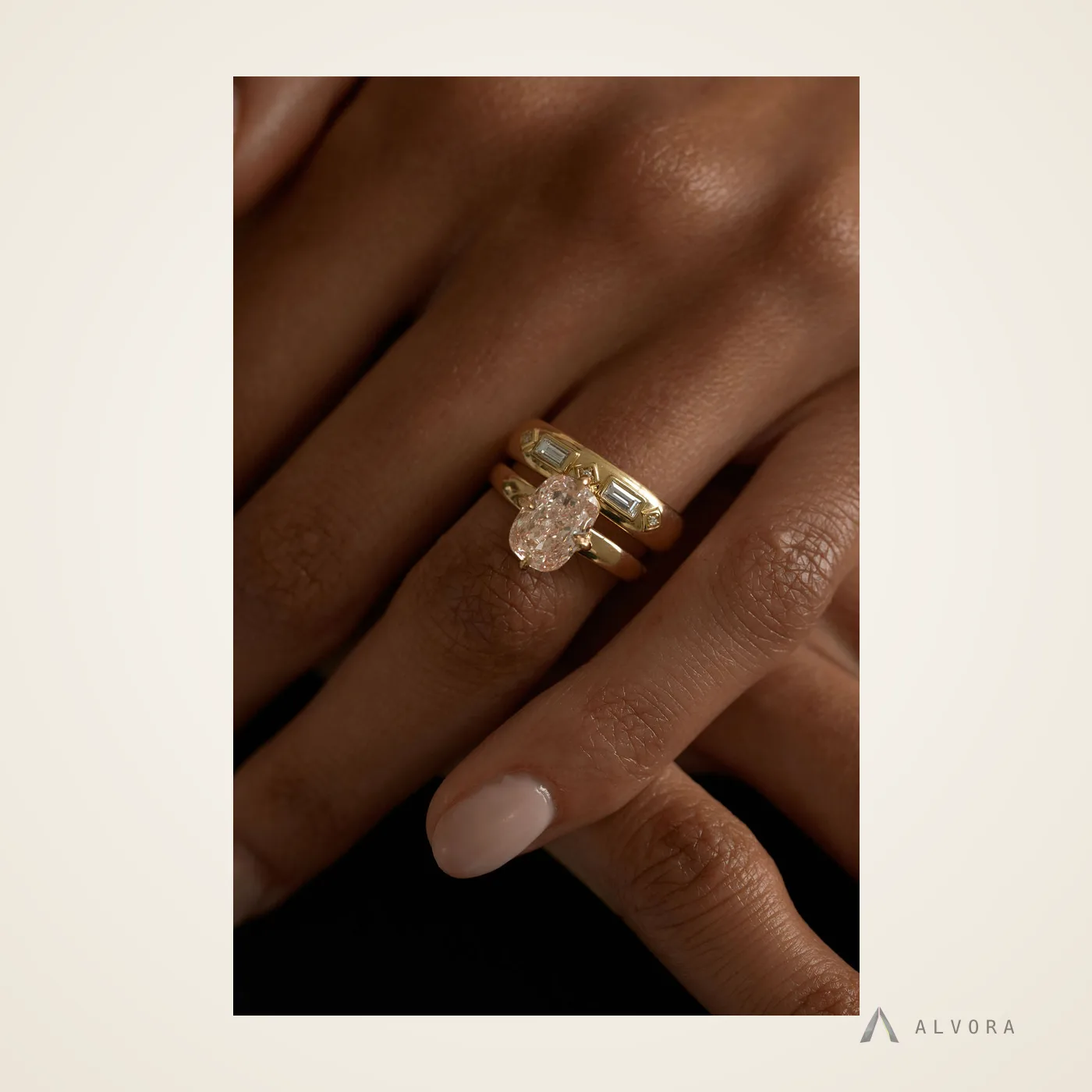 Idony Cushion Solitaire, cushion solitaire lab-grown diamond engagement ring