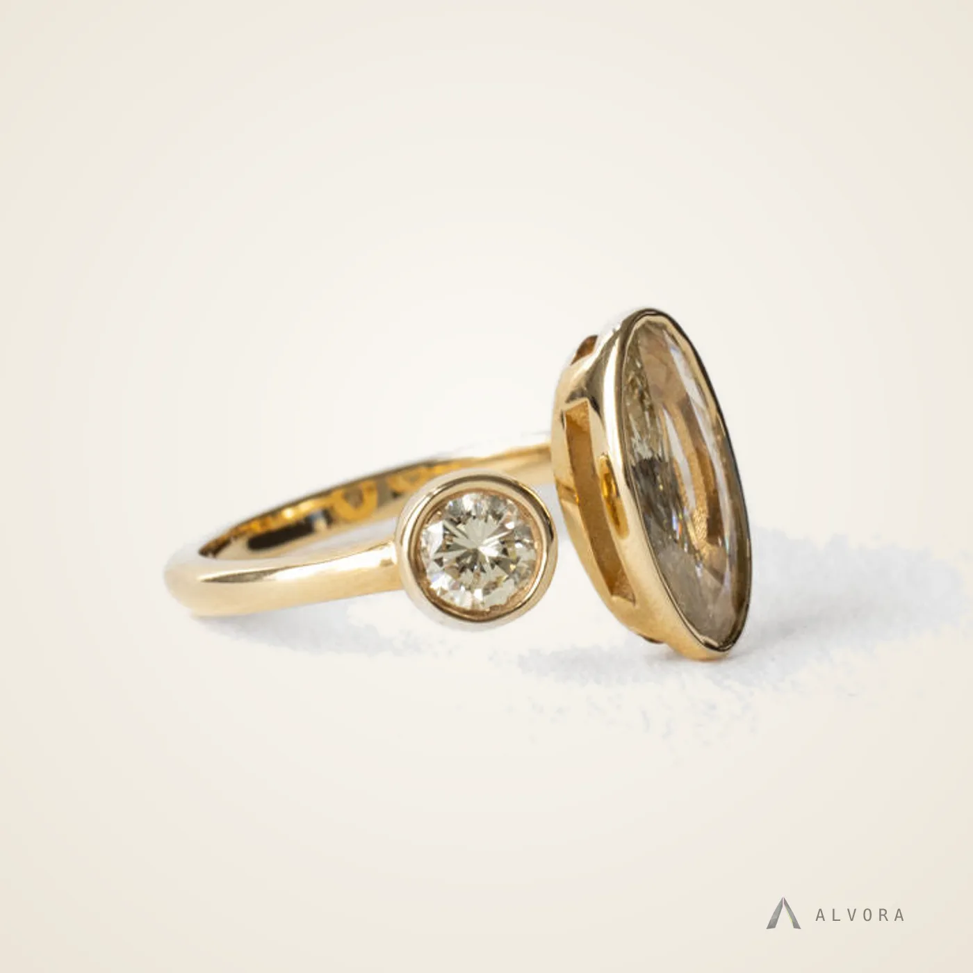Quenby Heritage, heritage lab-grown diamond engagement ring