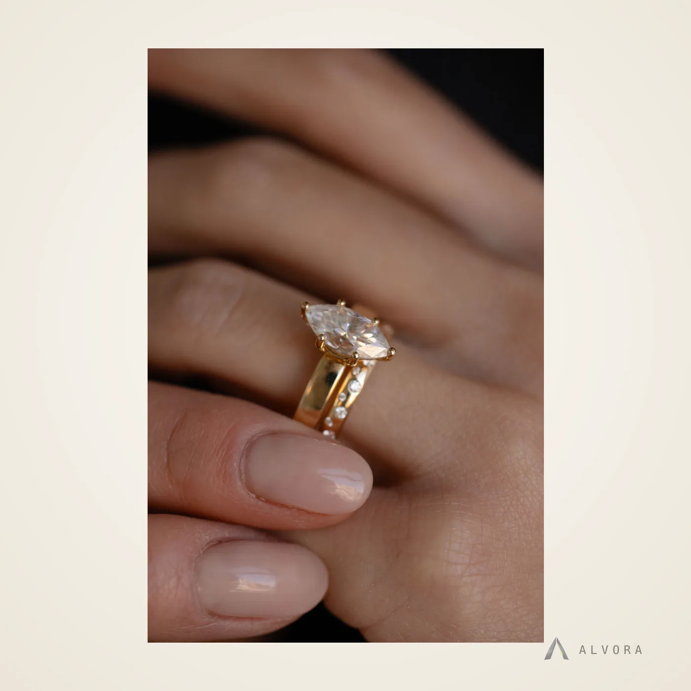 Anneliese Solitaire, solitaire lab-grown diamond engagement ring